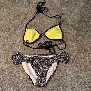 Victoria's Secret Black and White Bikini